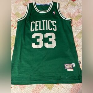 Mitchell & Ness Celtics Green Jersey Larry Bird